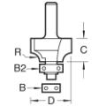 Trend C075x1/4 Rounding Over 4.8mm Radius