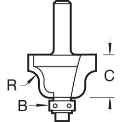 Trend C087x1/4 Roman Ogee 6.3mm Radius
