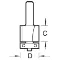 Trend C126x1/4 Rounding Over 4.8mm Radius