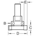 Trend C208x1/2 Intumescent Cutter Set 10 X 40