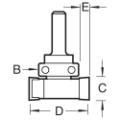 Trend C209x1/4 Intumescent Cutter Set 10 X 24