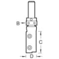 Trend Rt/70x1/2 Rota-tip Profiler 19.1mm Dia.