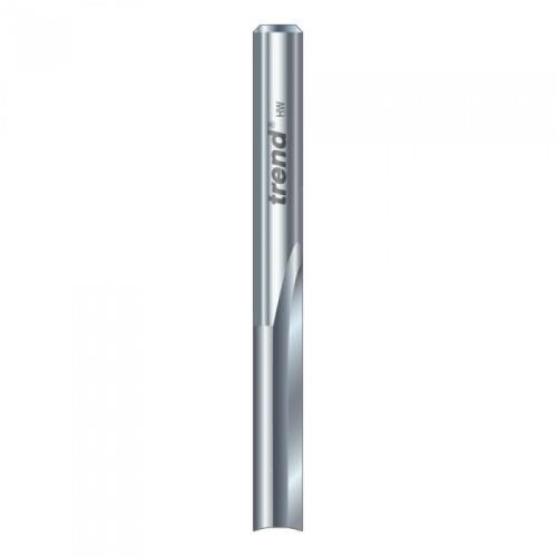 Trend S3/22x1/4stc Two Flute Cutter 6.3mm Dia