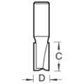 Trend Tr12x1/4 Two Flute Cutter 12mm Dia.