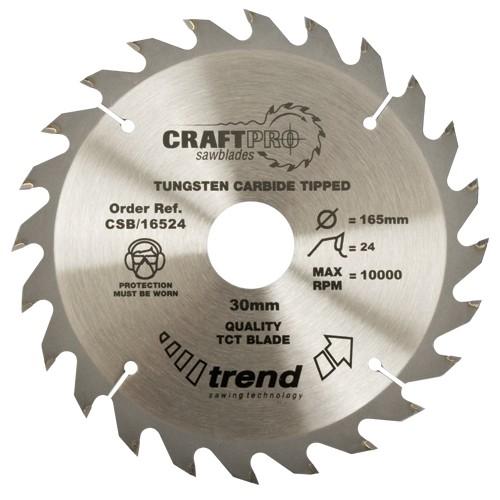 Trend Craft Saw Blade 160 X 24t X 20