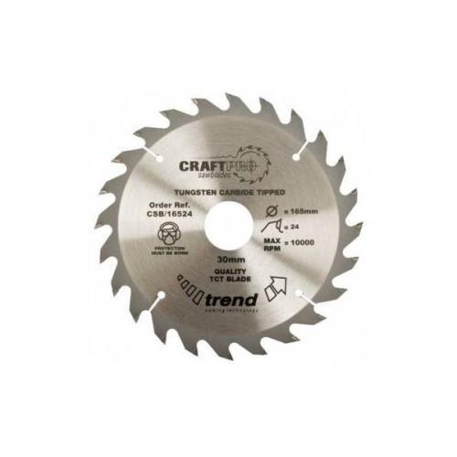 Trend Craft Saw Blade 165 X 24t X 15.88 Thin
