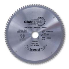 Trend Craft Saw Blade Alu&pla 250 X 84t X 30