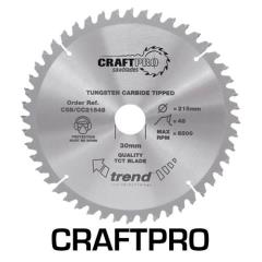 Trend Saw Blade Crosscut 255 X 72t X 30