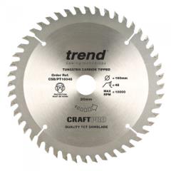 Trend Saw Blade Panel Trim 160 X 48t X 20