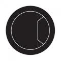 Trend Cable Tidy Insert 60mm Black