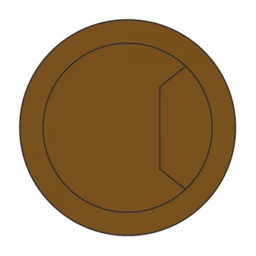 Trend Cable Tidy Insert 80mm Brown