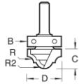 Trend 18/55x1/4 Bearing Guided Panel Cutter