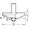 Trend 18/83x1/2 Bearing Guided Ogee Panel