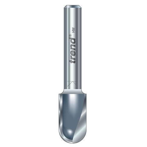 Trend 12/6x1/4 Radius Cutter 6.3mm Radius