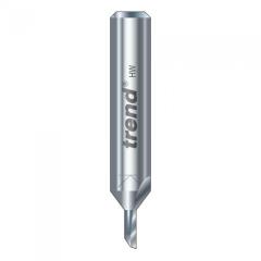 Trend 2/01x1/4 Single Flute Cutter 1.5 Mm Dia