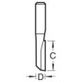 Trend 2/5x1/4 Single Flute Cutter 5.5 Mm Dia.