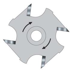 Trend 34/11x1/2 Slotter 4mm Kerf M12mm Bore