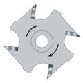 Trend 34/11x1/2 Slotter 4mm Kerf M12mm Bore