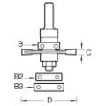 Trend 342x1/2 Biscuit Jointer Set