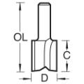 Trend 3/8lx1/4 2 Flute Cutter 12 Mm Dia.