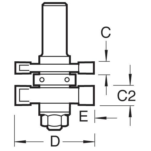 Trend 337x1/2 Tongue And Groove Set