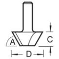 Trend 47/6ax1/4 Bevel Trim Cutter