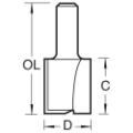 Trend 4/72x1/2 2 Flute Cutter 24 Mm Dia.