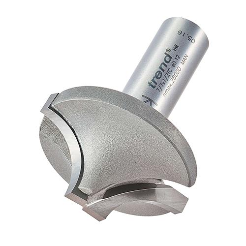 Trend 7/7x1/2 Ovolo Rounding Over Cutter 15mm