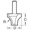 Trend 7/50x1/4 Sash Bar Ovolo Joint Cutter
