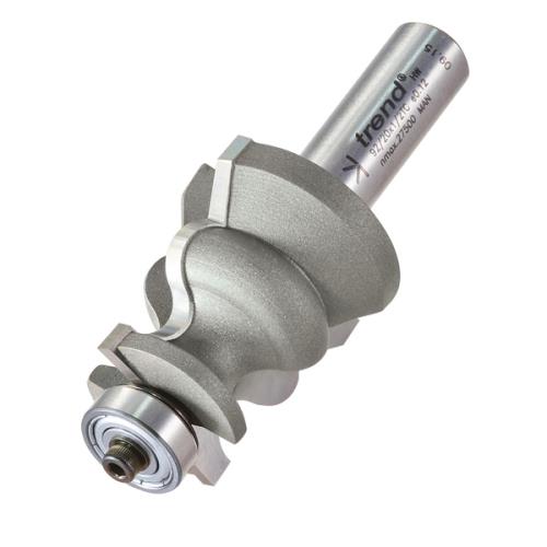 Trend 92/20x1/2tc Bearing Guided Decor Cutter