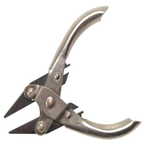 Maun Snipe Nose Pliers Serrated Jaw 125mm(5