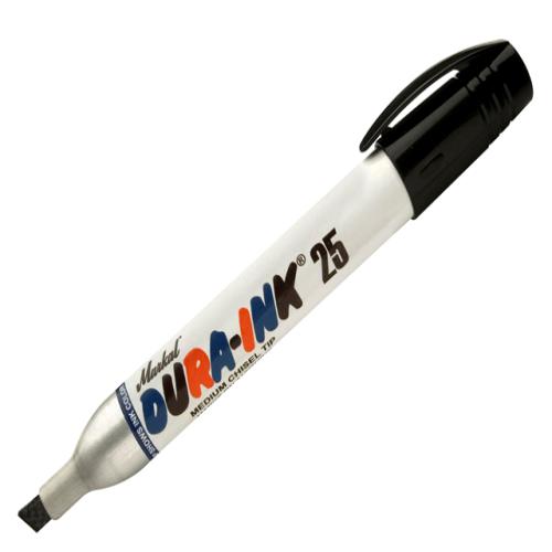 Markal Dura-ink 25 Ink Felt Tip Marker Black