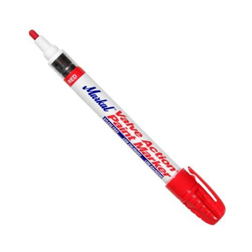 Markal Valve Action Paint Marker - Red