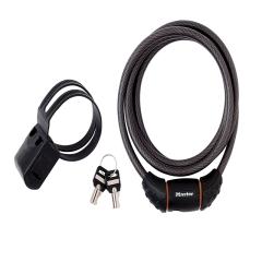Master Lock Black Braided Steel Keyed Cable