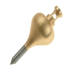 Monument 249d Brass Plumb Bob 128g Size 2