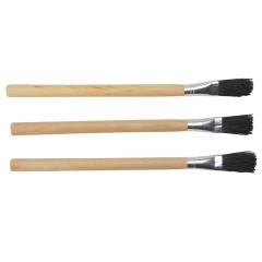 Monument 3015m Flux Brushes (3) Wood Handle