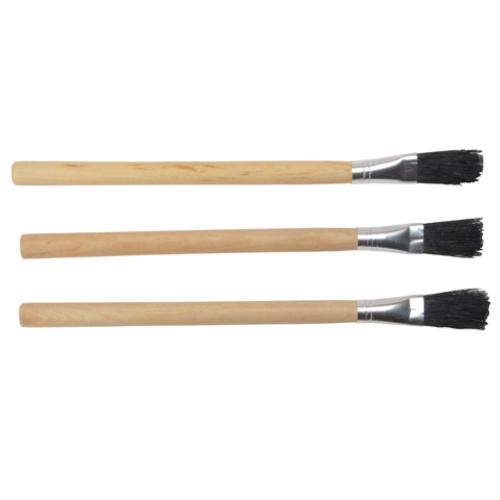 Monument 3015m Flux Brushes (3) Wood Handle