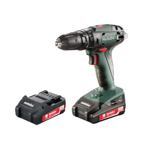 Metabo Sb 18 Combi Hammer Drill 18v 2 X 2.0ah