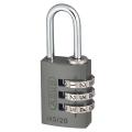 Abus 145 20mm Alu Combi Padlock Titanium
