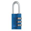 Abus 145 30mm Alu Combi Padlock Blue