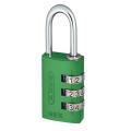Abus 145 30mm Alu Combi Padlock Green