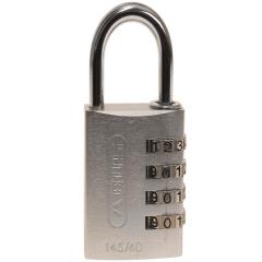 Abus 145 40mm Alu Combi Padlock Silver