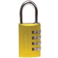 Abus 145 40mm Alu Combi Padlock Yellew