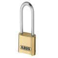 Abus 180ib 50mm Brass Body Combi Padlock Long