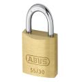 Abus 55 30mm Brass Padlock