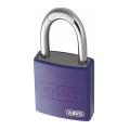 Abus T65al 40mm My Lock Alu Padlock Violet