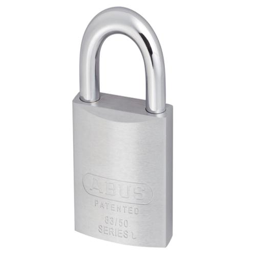 Abus 83 50mm Chrome Plated Brass Padlock