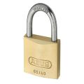 Abus 65ib 30mm Brass Padlock Shackle Keyed