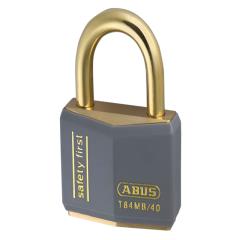 Abus T84mb 40mm Rustproof Padlock Grey