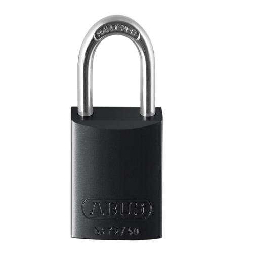 Abus 72 40mm Alu Padlock Black Keyed Tt00260